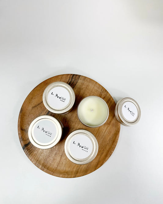 IN PRESSENCE - Massage Body Oil Candle Set.